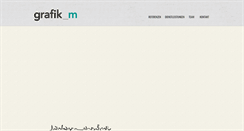 Desktop Screenshot of grafikm.ch